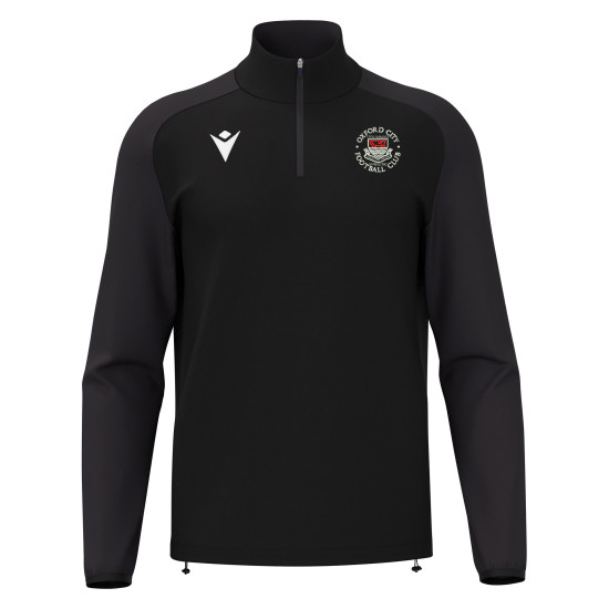 Oxford City FC - COACH ISEN 1/4 zip top (Black) Oxford City FC - COACH ISEN 1/4 zip top (Black)
