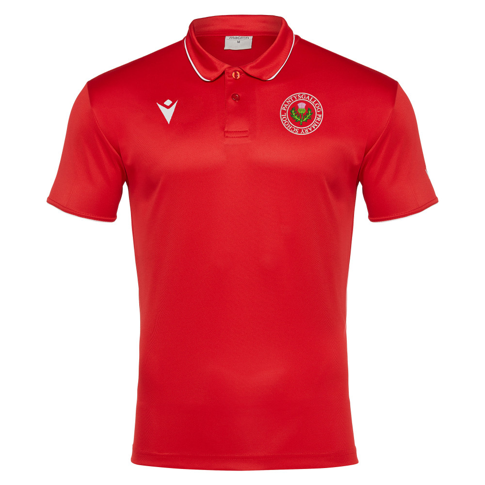 Pantyscallog Primary School - DRACO polo (Red)