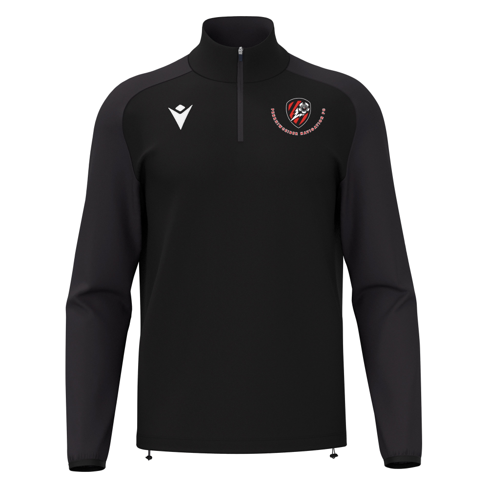 Penrhiwceiber Navigation FC - ISEN 1/4 zip top (Black)