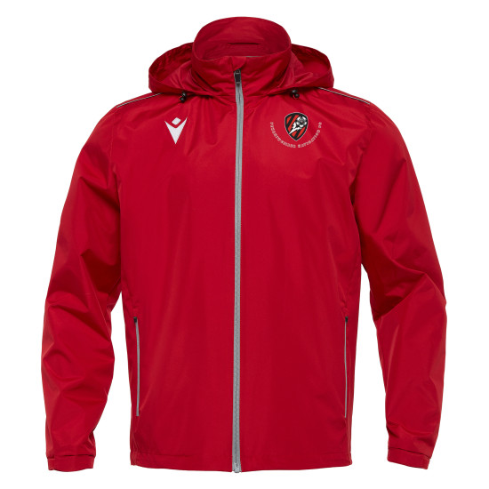 Penrhiwceiber Navigation FC - LYNGEN full zip shower jacket (Red)