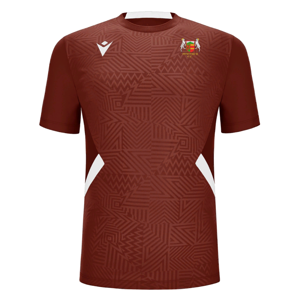Pentyrch CC - SHEDIR shirt (Maroon)