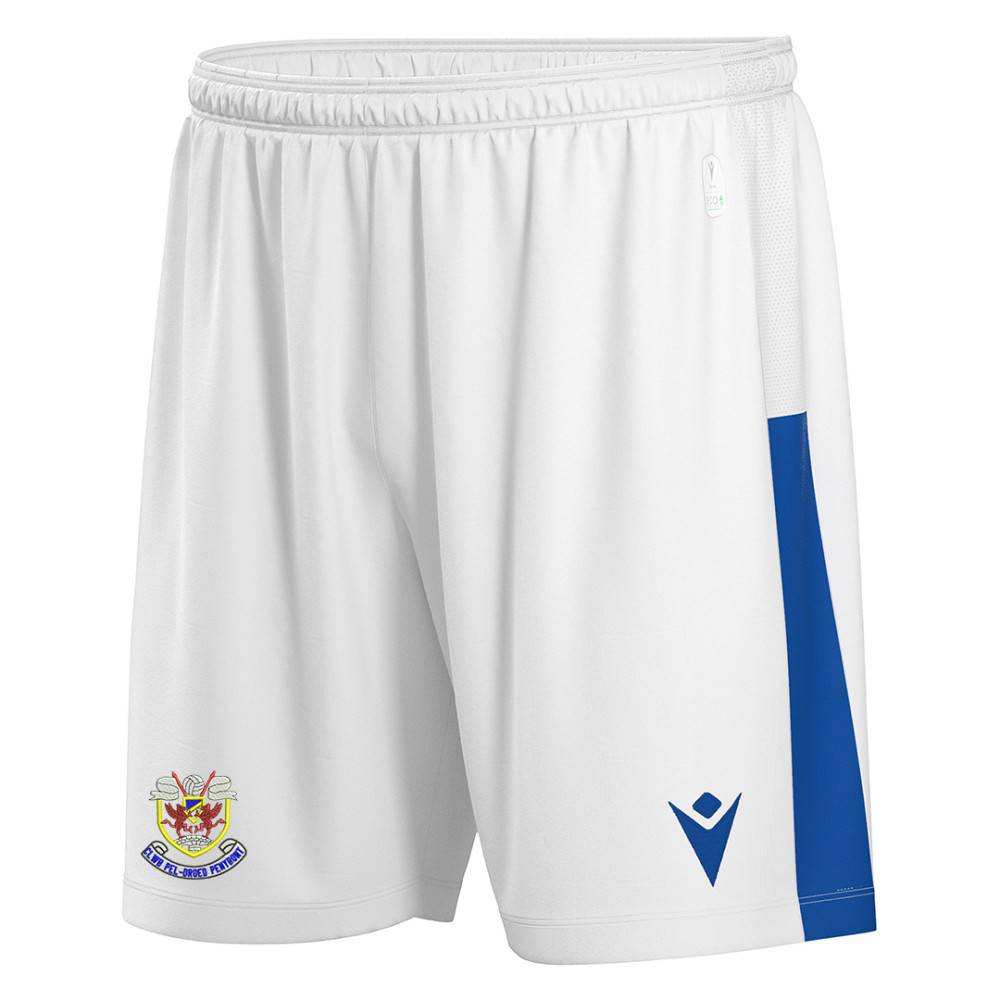 Penybont FC - 2025/26 HOME SHORTS - SKARA (White/Royal Blue)