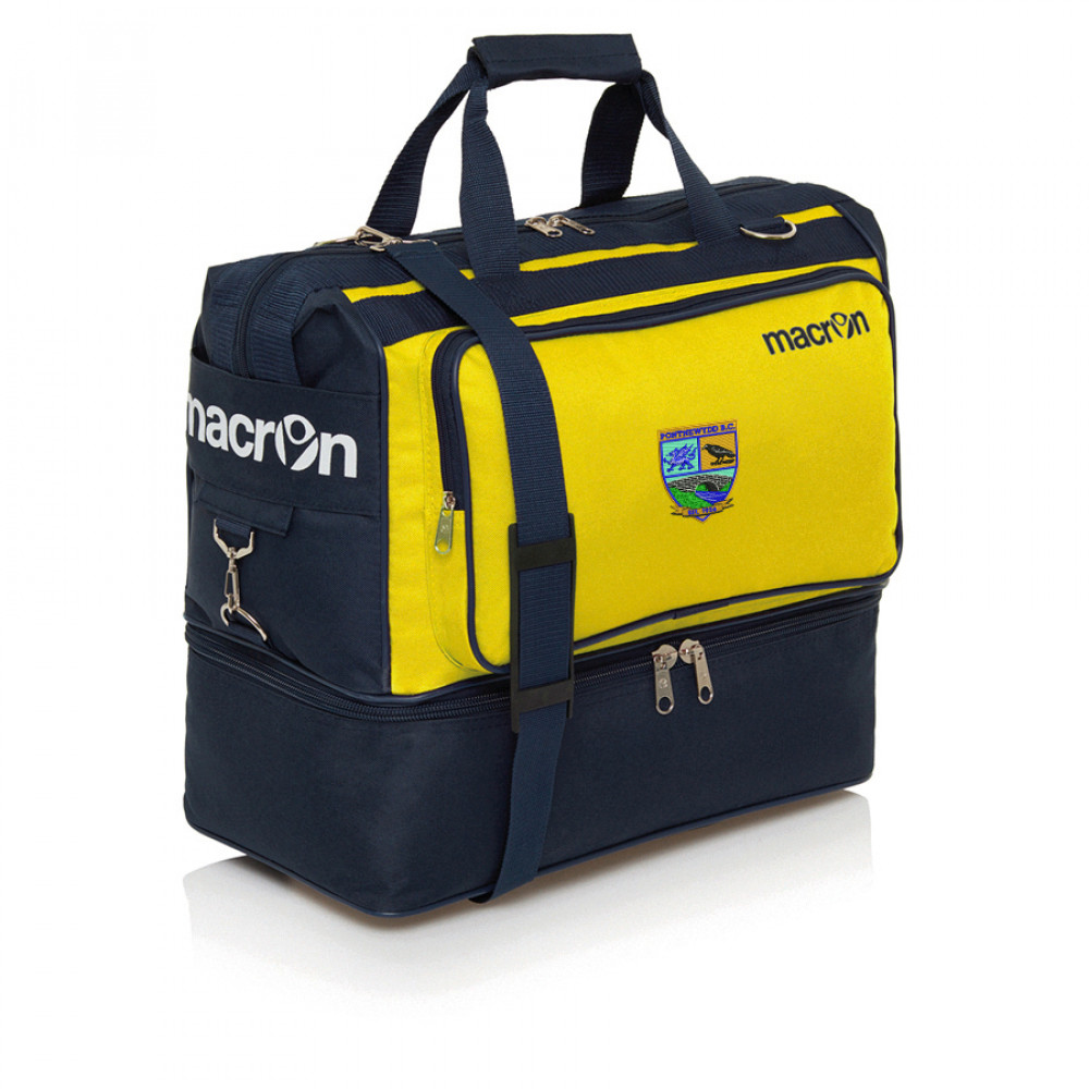 Pontnewydd BC - Topeka Holdall Medium (Navy and Yellow)