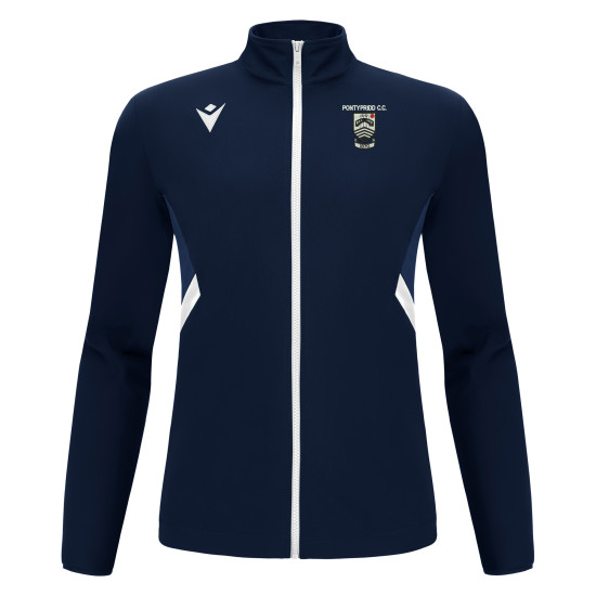 Pontypridd CC - RAIJIN full zip top (Navy/White) 