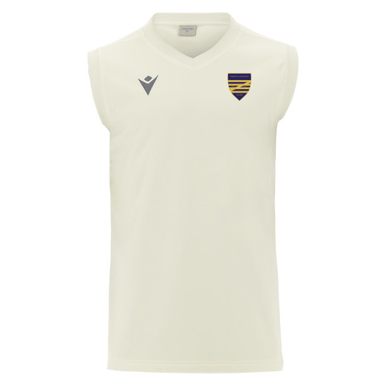 Porth Cricket - BROAD slipover (Off-White)