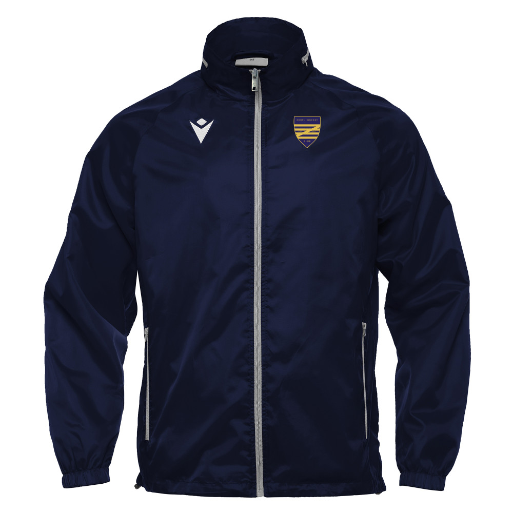 Porth Cricket - PRAIA HERO full zip windbreaker (Navy)