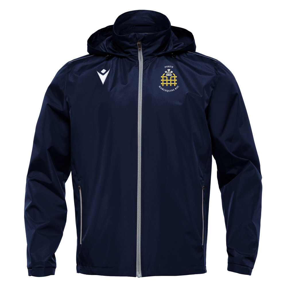 Porth Harlequins RFC - LYNGEN full zip showerjacket (Navy)