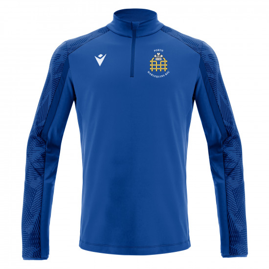 Porth Harlequins RFC - NARYN 1/4 zip top (Royal)