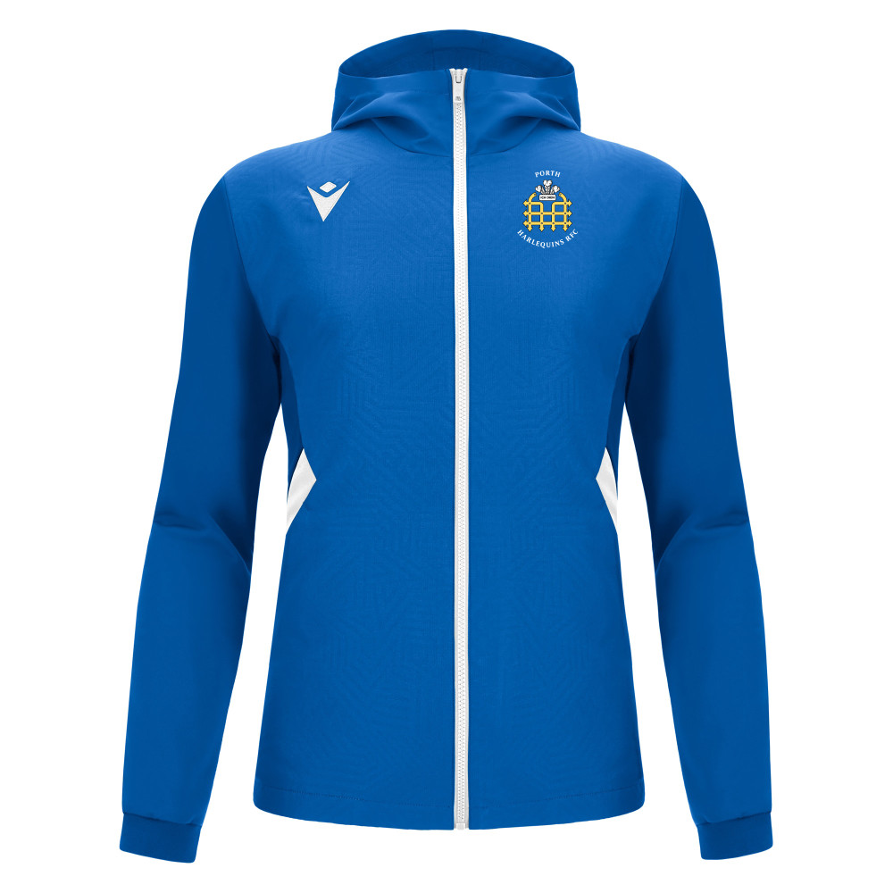 Porth Harlequins RFC - TIAMAT microfiber full zip hoody (Royal)