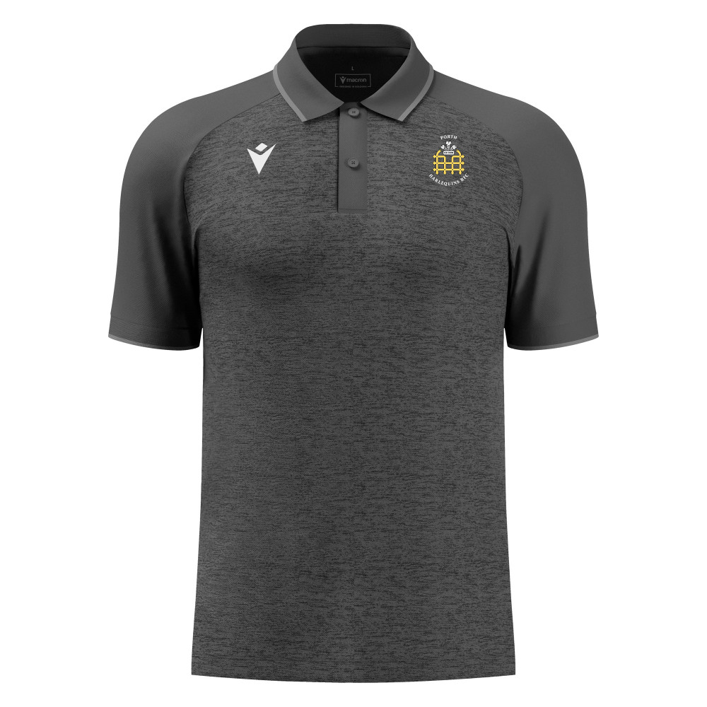 Porth Harlequins RFC - AULOS polo (Anthracite)