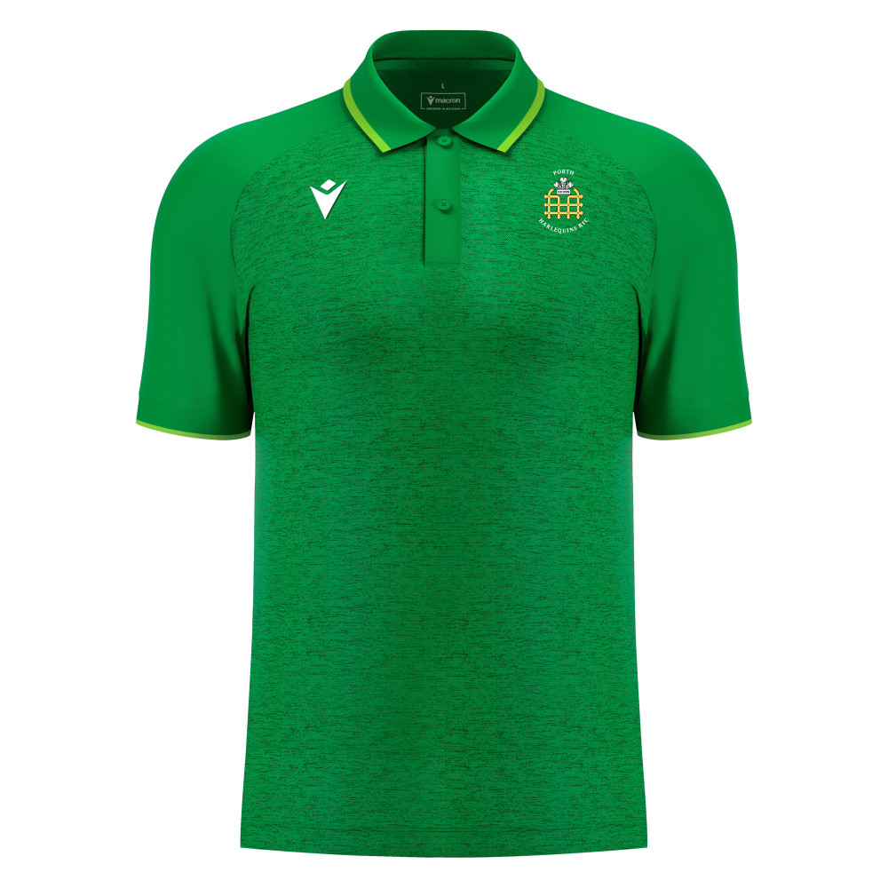 Porth Harlequins RFC - AULOS polo (Green)