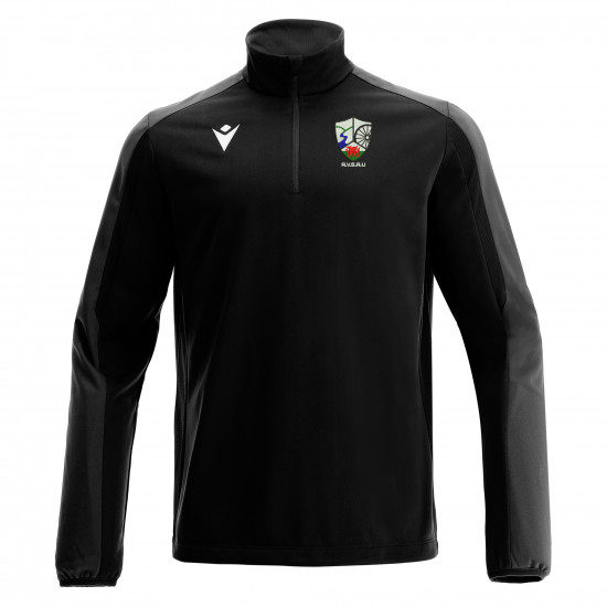 Rhymney Valley - ARNO 1/4 zip top (Black)