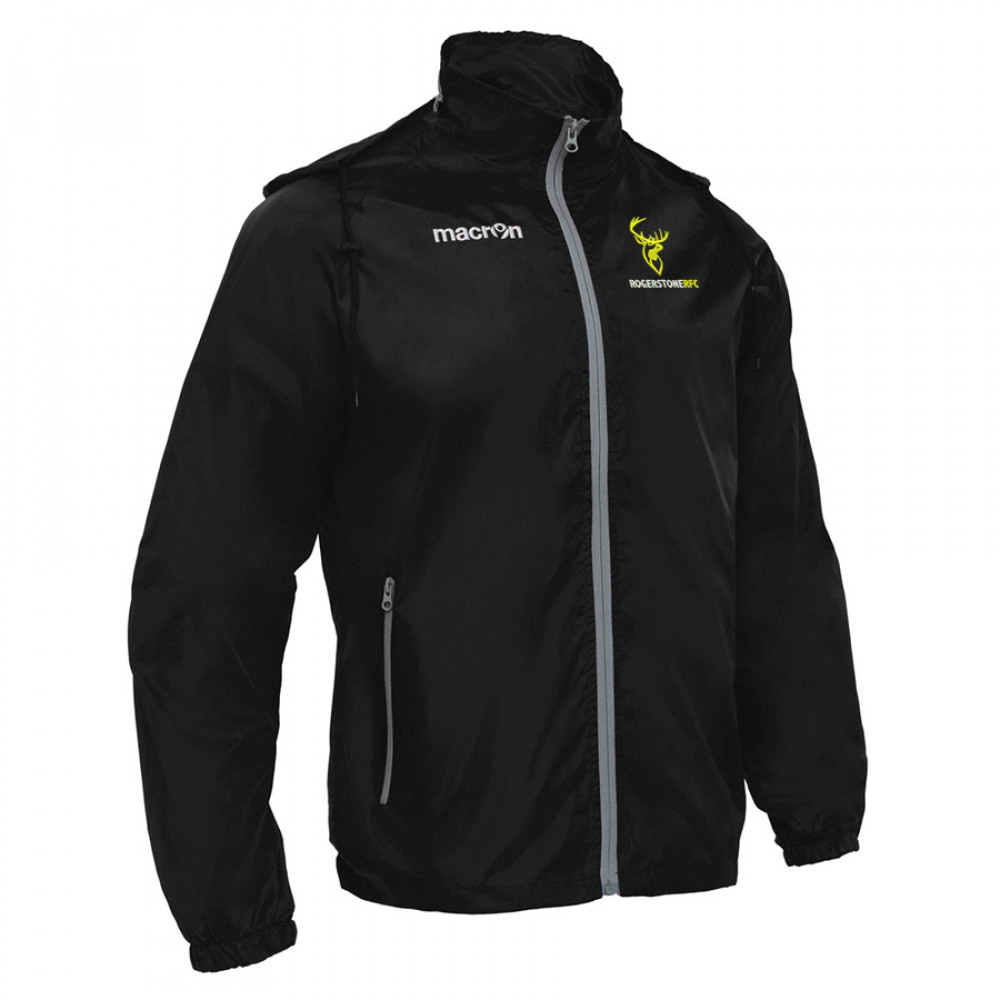 Rogerstone RFC - Praia Jacket (Black) Kids