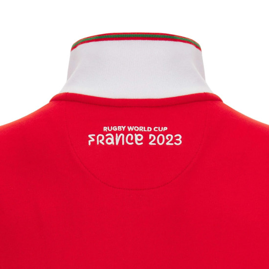 WALES RUGBY RWC 2023 TRACK JACKET - RED