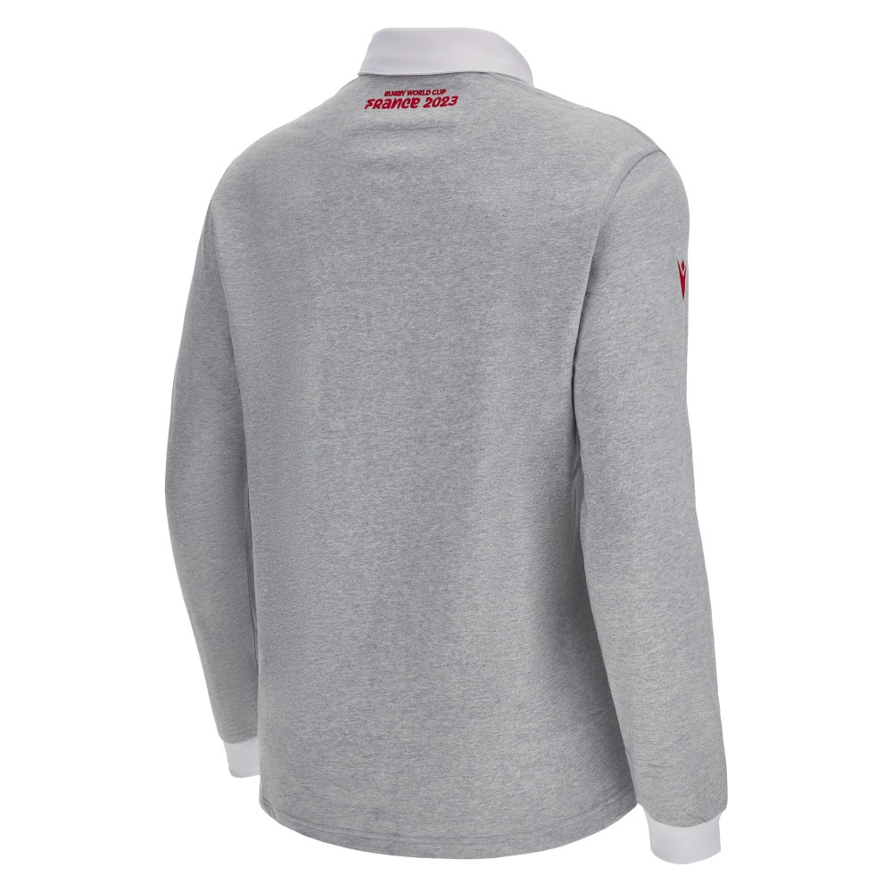 WALES RUGBY RWC 2023 FAN RUGBY JERSEY - GREY