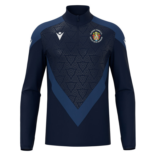 Slough Town FC - YARUGA 1/4 zip top (Navy)