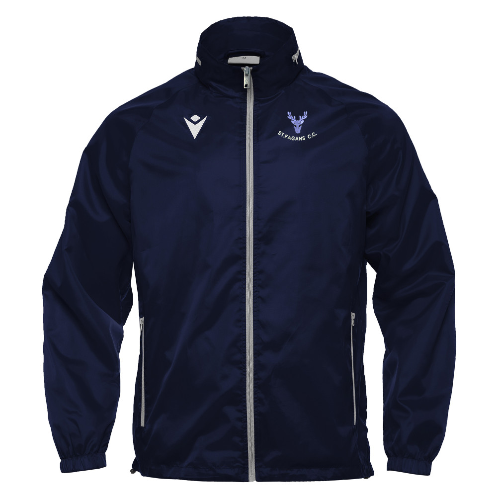 St Fagans CC - PRAIA HERO full zip windbreaker (Navy)