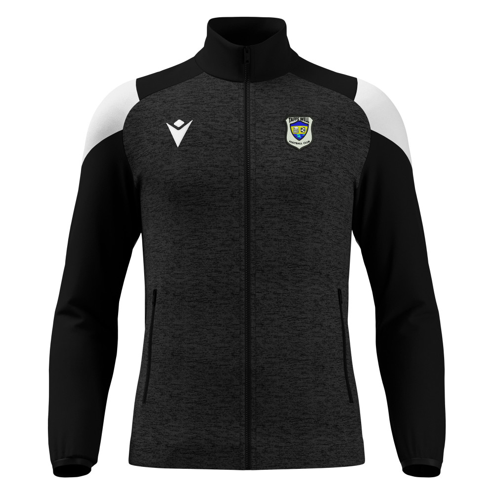 Taffs Well FC - VANIR full zip top (Black/White)