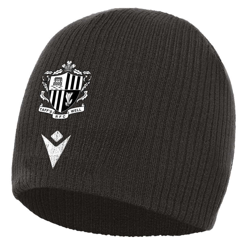 Taffs Well RFC - METEL beanie (Black)