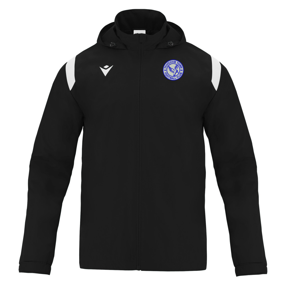 Thatcham Town FC - SARANSK full zip shower jacket (Black)