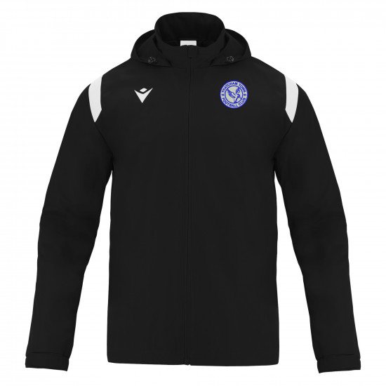 Thatcham Town FC - SARANSK full zip shower jacket (Black)