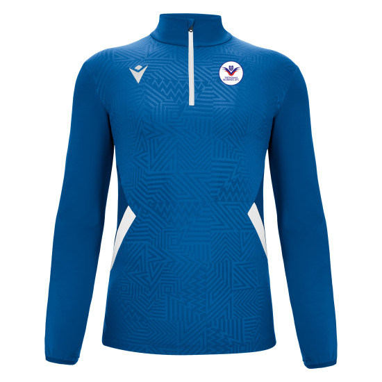 Trethomas Bluebirds AFC - FRASER 1/4 zip top (Royal/White)