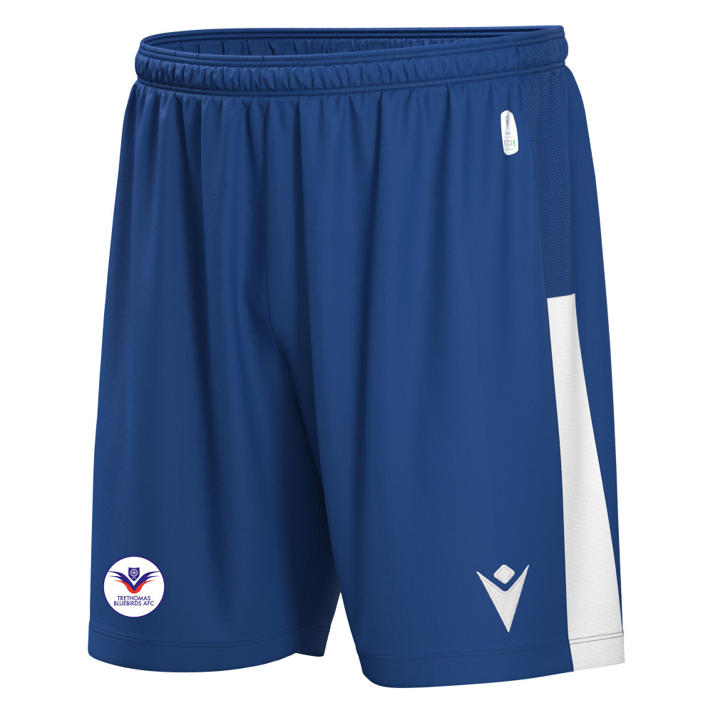 Trethomas Bluebirds AFC - SKARA ECO shorts (Royal Blue/White)