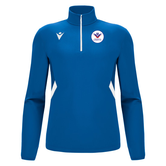 Trethomas Bluebirds AFC - PIAVE 1/4 zip top (Royal/White)