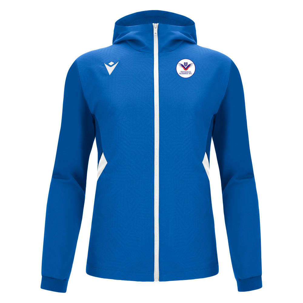 Trethomas Bluebirds AFC - TIAMAT microfiber full zip hoody (Royal/White)