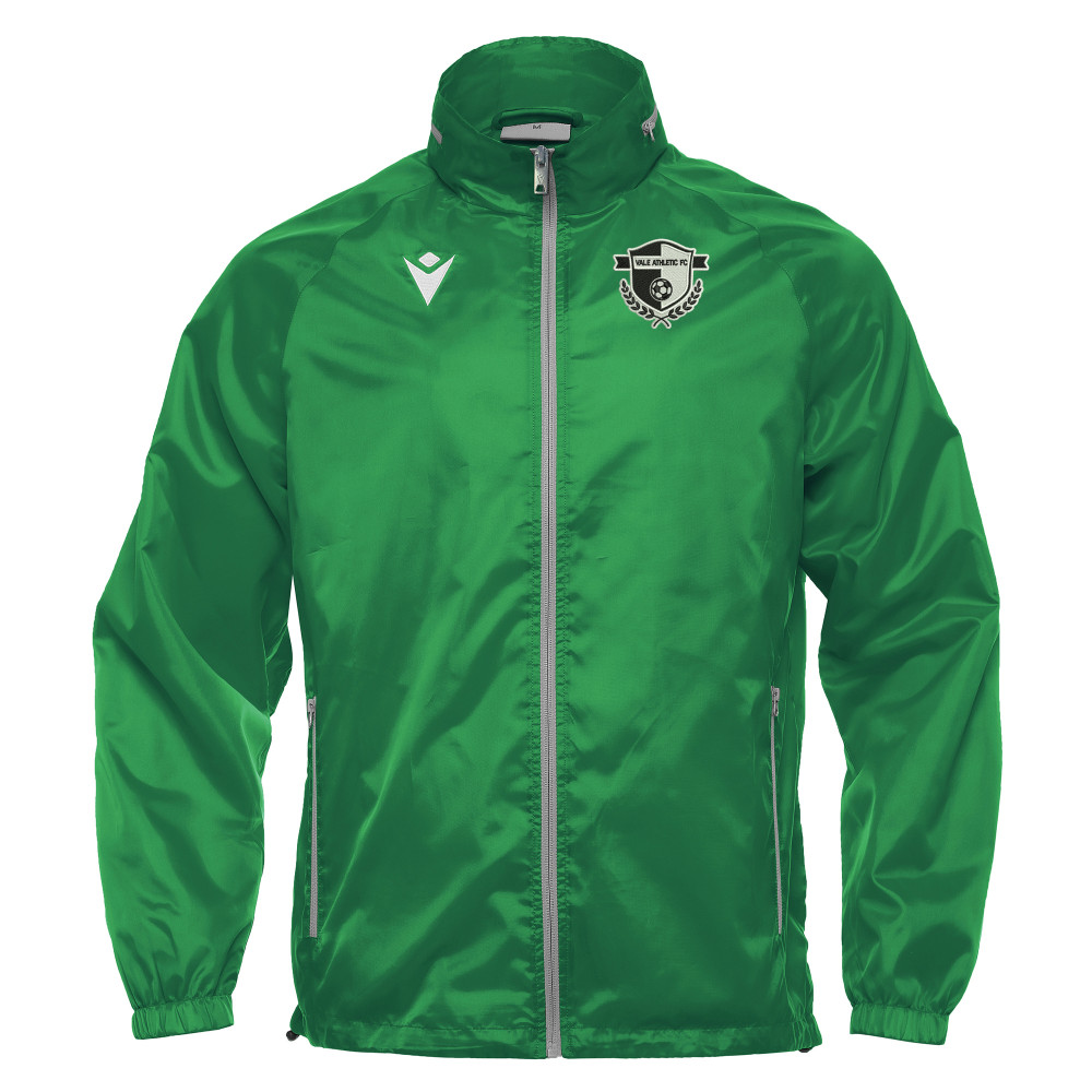 Vale Athletic FC - PRAIA HERO full zip windbreaker (Green)