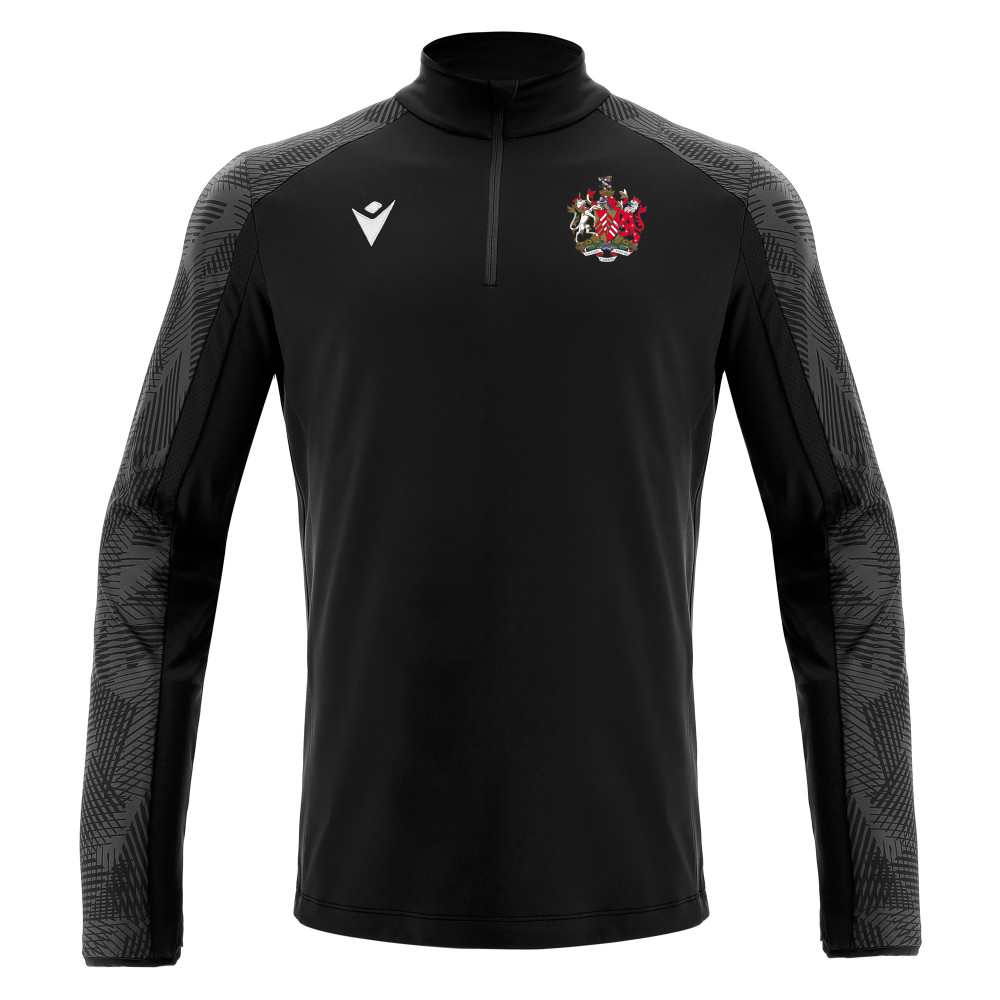 Vale of Glamorgan - NARYN 1/4 zip top (Black)