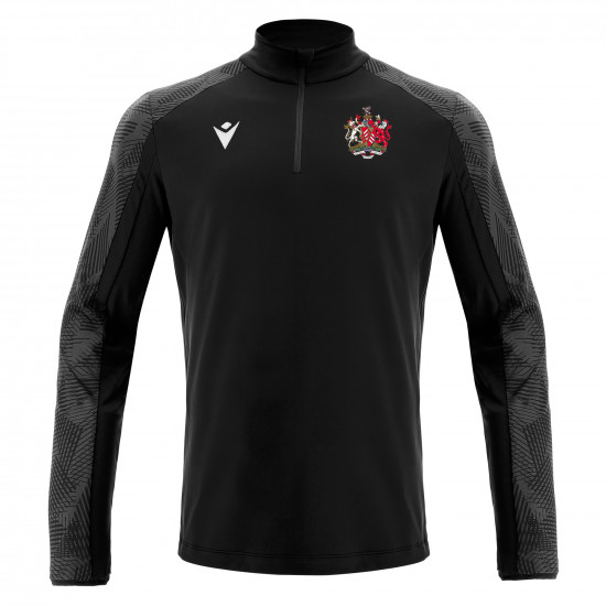 Vale of Glamorgan - NARYN 1/4 zip top (Black)