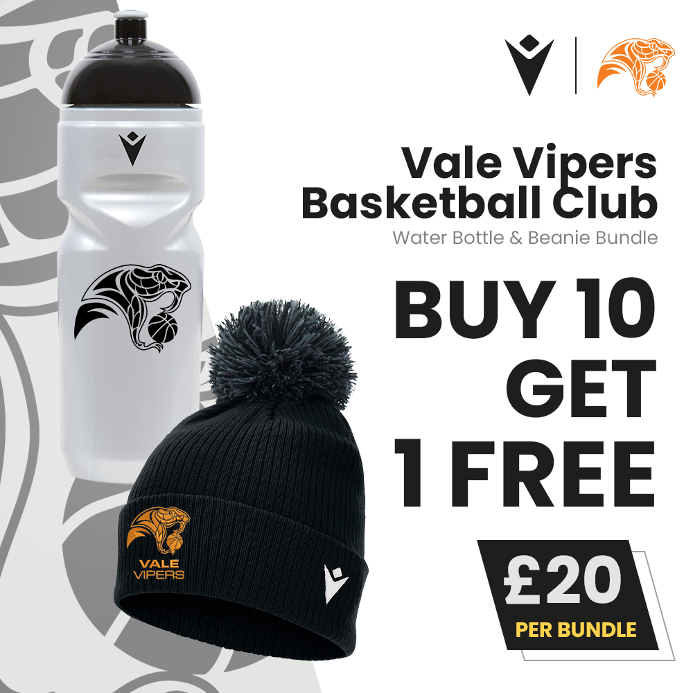 Vale Vipers - Water Bottle & Beanie Bundle