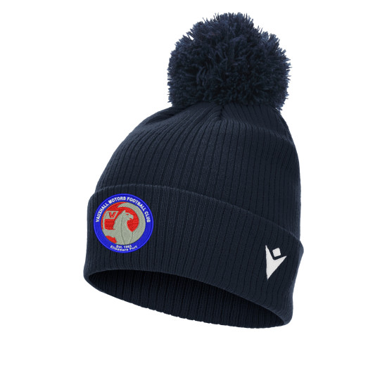 Vauxhall FC - SNOW ponpom bonnet (Navy)