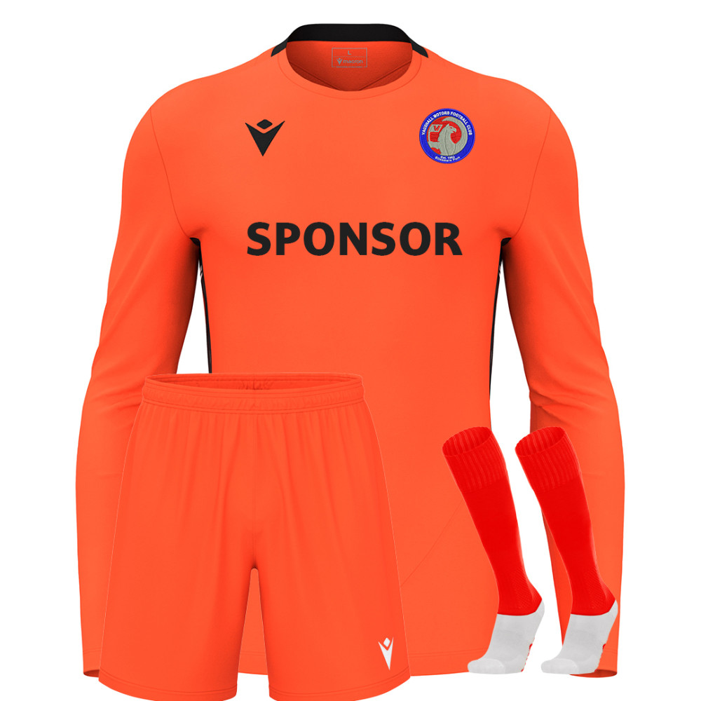 Vauxhall FC - Neon Orange Goalkeeper Kit Pack (Argo)