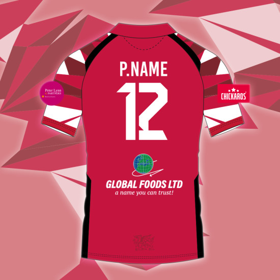 Wales Over 50's Cricket - HUTTON Match Day Shirt (Short Sleeve)