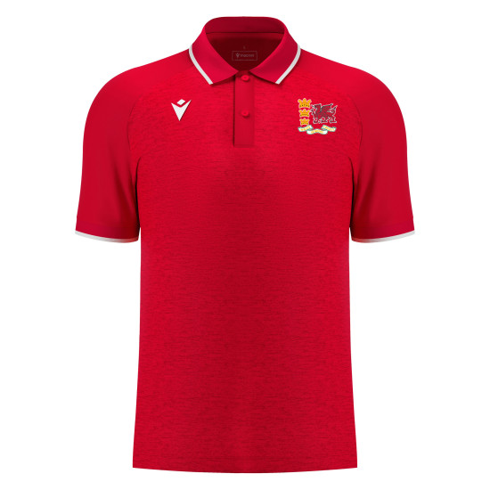 Wales Over 50's Cricket - AULOS polo (Red)