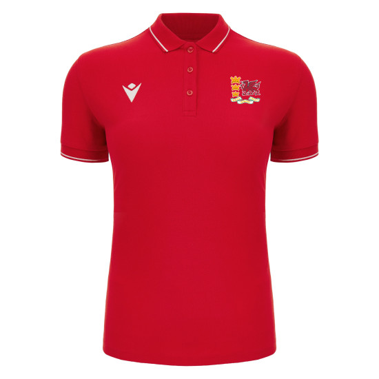 Wales Over 50's Cricket - WALTZ ECO polo (Red)