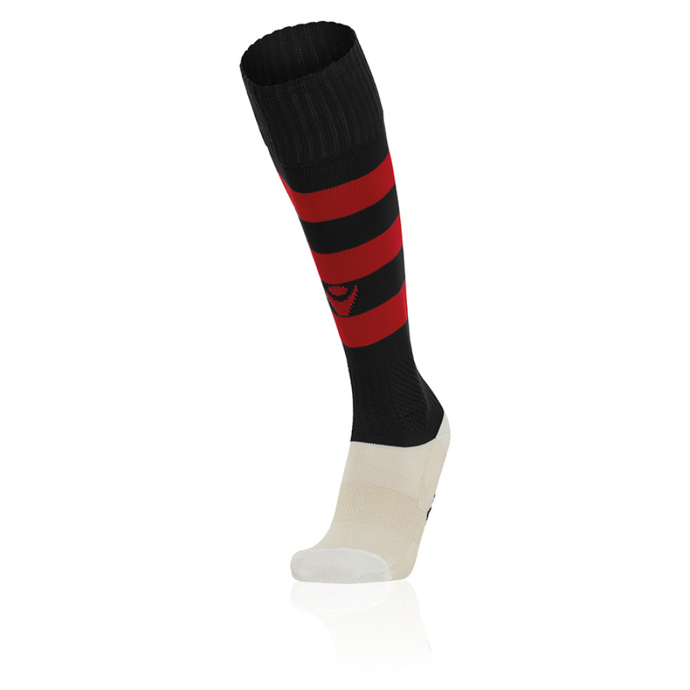 Welsh Freemasons RFC - Hoop Socks (Black / Red) Welsh Freemasons RFC - Hoop Socks (Black / Red)