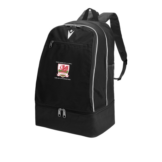 Welsh Universities - MAXI-ACADEMY EVO backpack w/semi-rigid bottom large (Black)