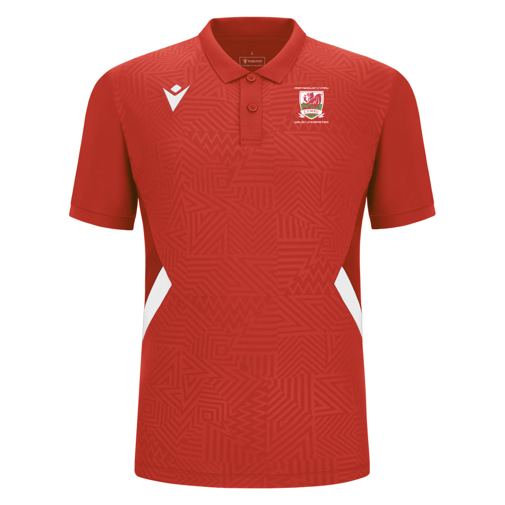 Welsh Universities - RAP polo (Red/White)