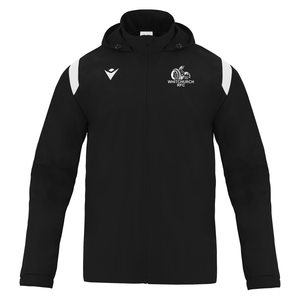 Whitchurch Womens RFC - SARANSK full zip showerjacket (Black) Kids