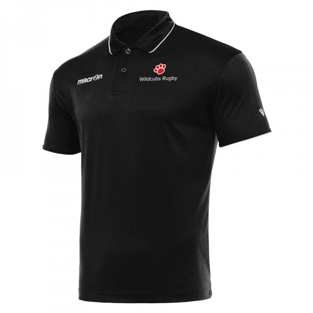 Wildcubs Rugby - Coach Draco Polo (Black)