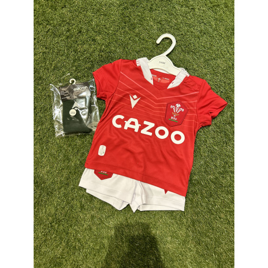 Welsh Rugby 2021/22 Kids Home Replica Kit