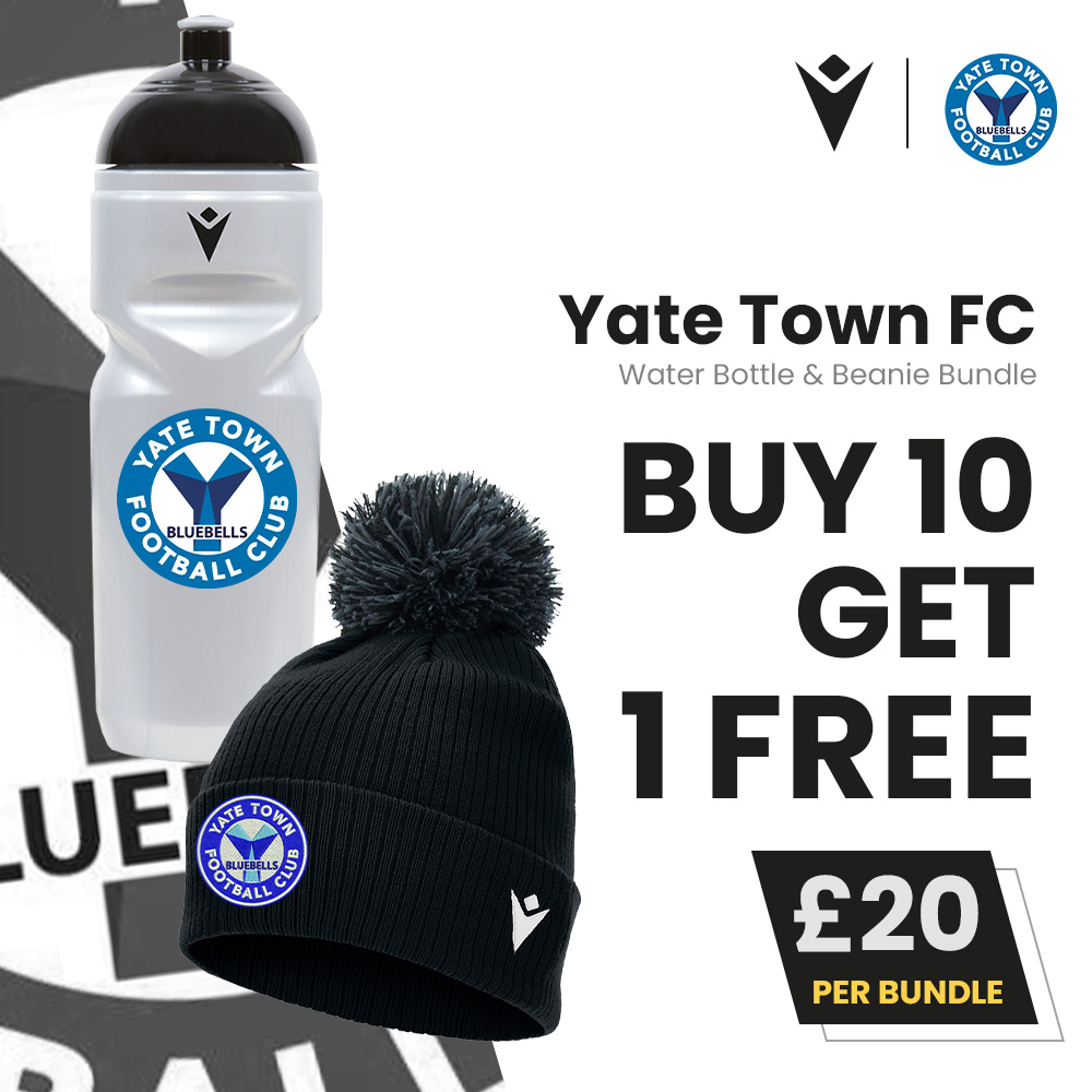 Yate Town - Water Bottle & Beanie Bundle