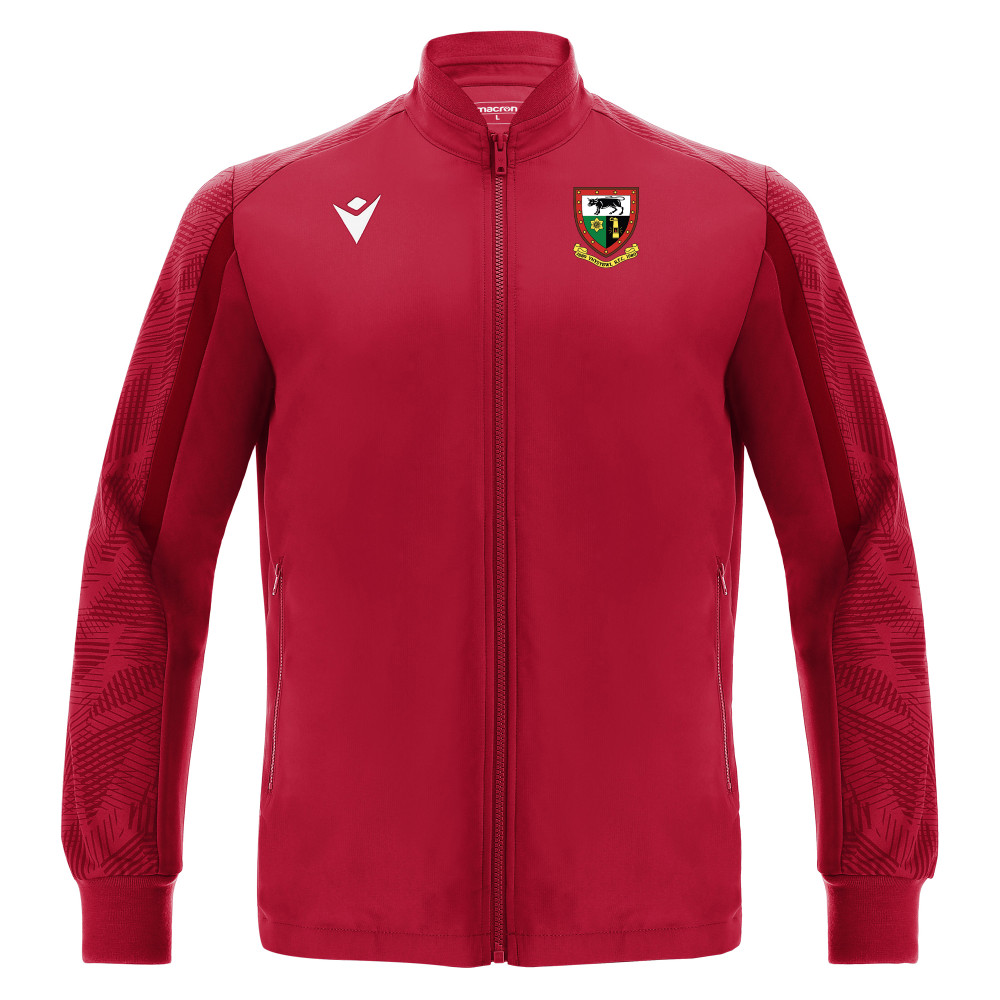 Ynysybwl RFC - ACHILLES microfiber full zip top (Red)