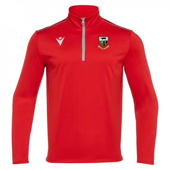 Ynysybwl RFC - HAVEL 1/4 zip top (Red)