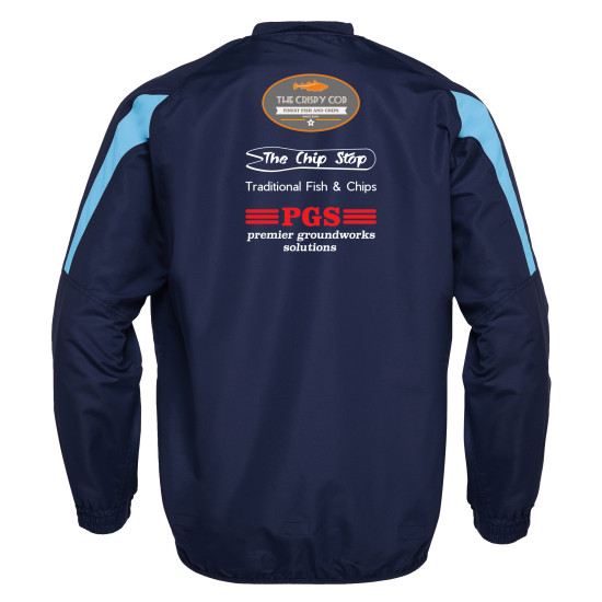 Ystrad Rhondda - Ruby (Navy/Sky) Kids [With Sponsor]