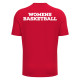 Cardiff University Womens Basketball - RIGEL HERO shirt (Red)