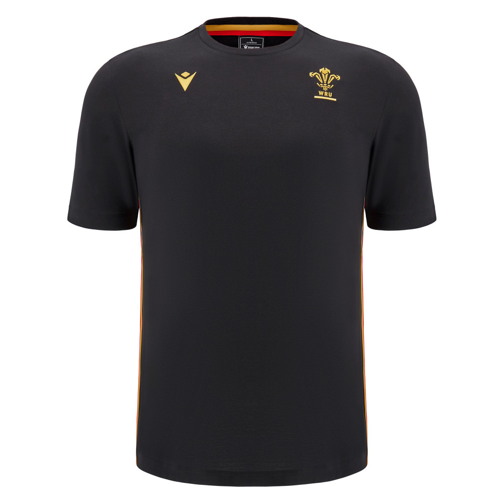 Welsh Rugby 2024/25 black travel tee